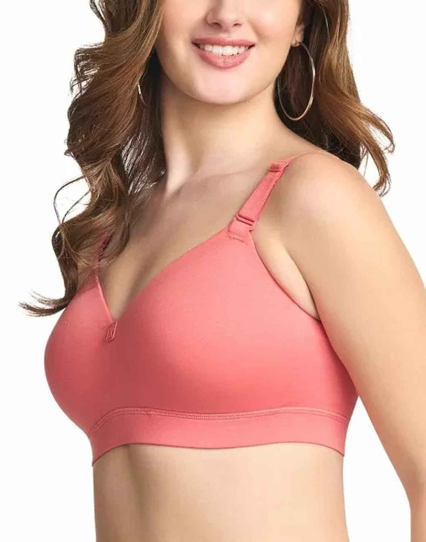 PADDED T-SHIRT BRA RIZA BESTIE CORAL E6775 200326BR