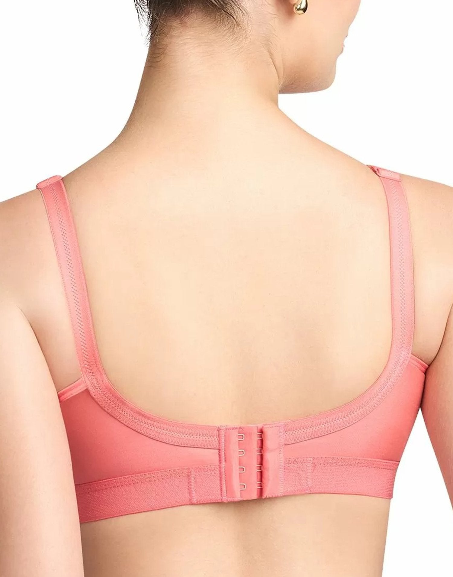 NON PADDED BRA RIZA COTTON FIT KORAL E6776 280226BR - ELENTRA DESIGNS BY NIMI HEINS