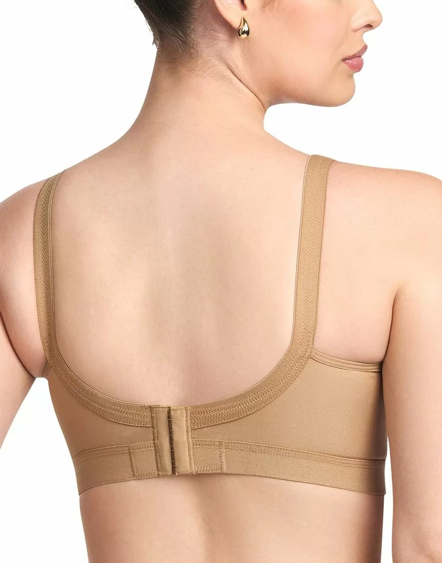 NON PADDED BRA RIZA COTTON FIT NUDE E6776 250226BR - ELENTRA DESIGNS BY NIMI HEINS