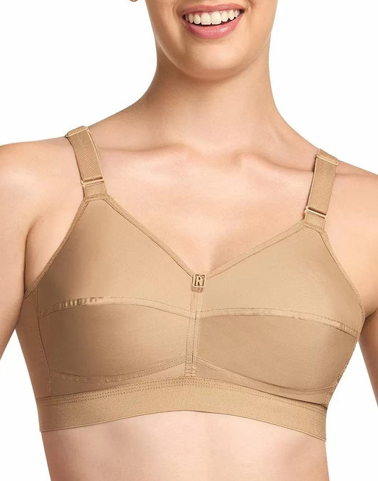 NON PADDED BRA RIZA COTTON FIT NUDE E6776 250226BR - ELENTRA DESIGNS BY NIMI HEINS