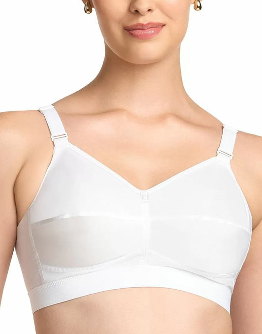 NON PADDED BRA RIZA COTTON FIT WHITE E6776 280226BR - ELENTRA DESIGNS BY NIMI HEINS