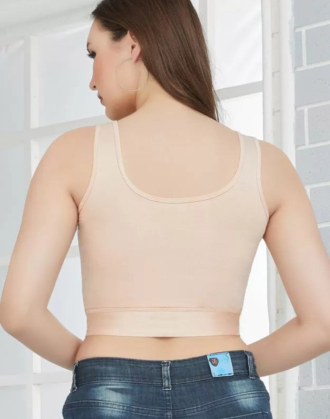 CAMISOLE RIZA CROP TOP TANK TOP SKIN E6932 280426CL - ELENTRA DESIGNS BY NIMI HEINS