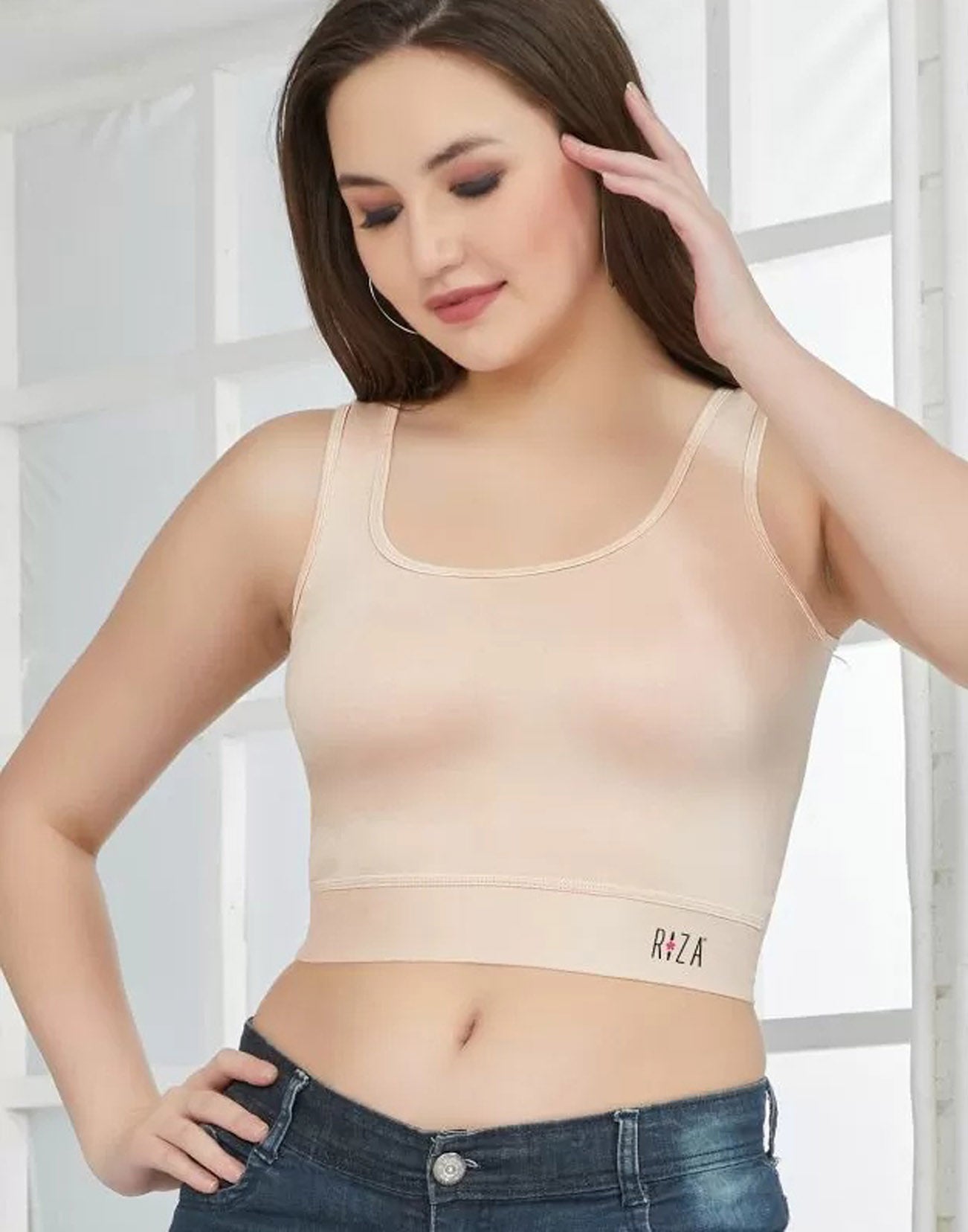 CAMISOLE RIZA CROP TOP TANK TOP SKIN E6932 280426CL - ELENTRA DESIGNS BY NIMI HEINS