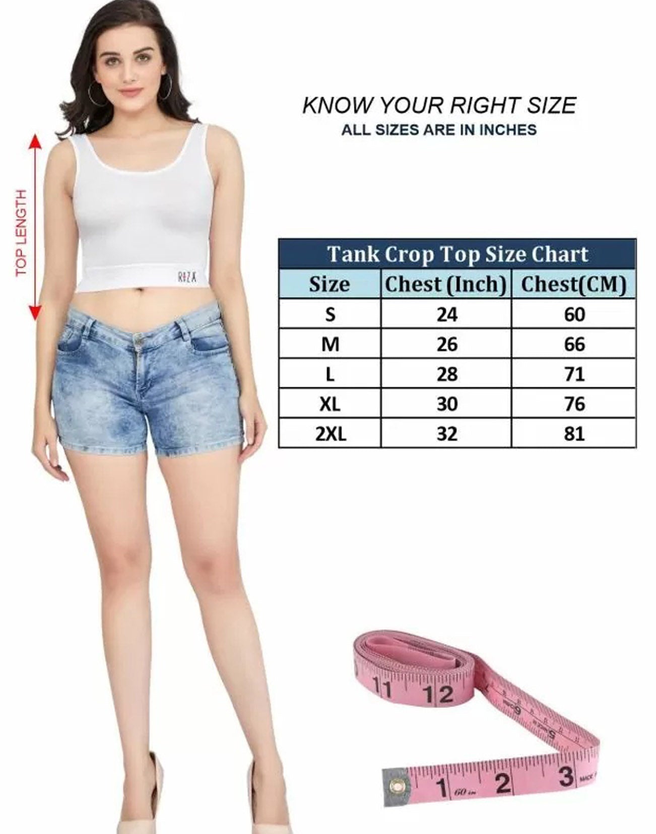 CAMISOLE RIZA CROP TOP TANK TOP WHITE E6932 280426CL - ELENTRA DESIGNS BY NIMI HEINS