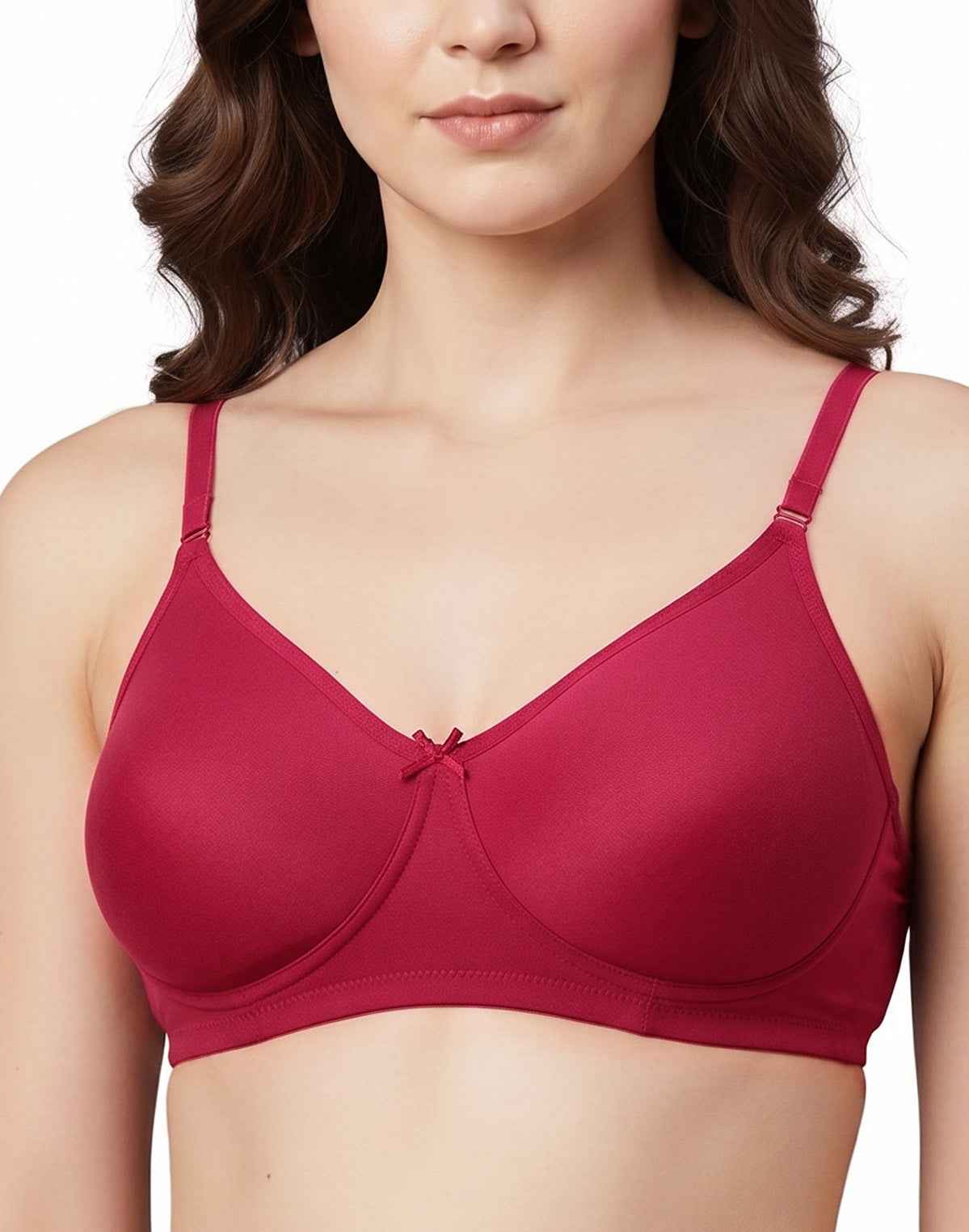 NON PADDED BRA ALISHAN D.PINK E6997-7014 290526BR - ELENTRA DESIGNS BY NIMI HEINS