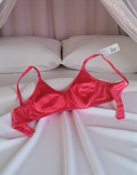 251025BR (B4U 265) BLOSSOM NON PADDED BRA - Dark Peach