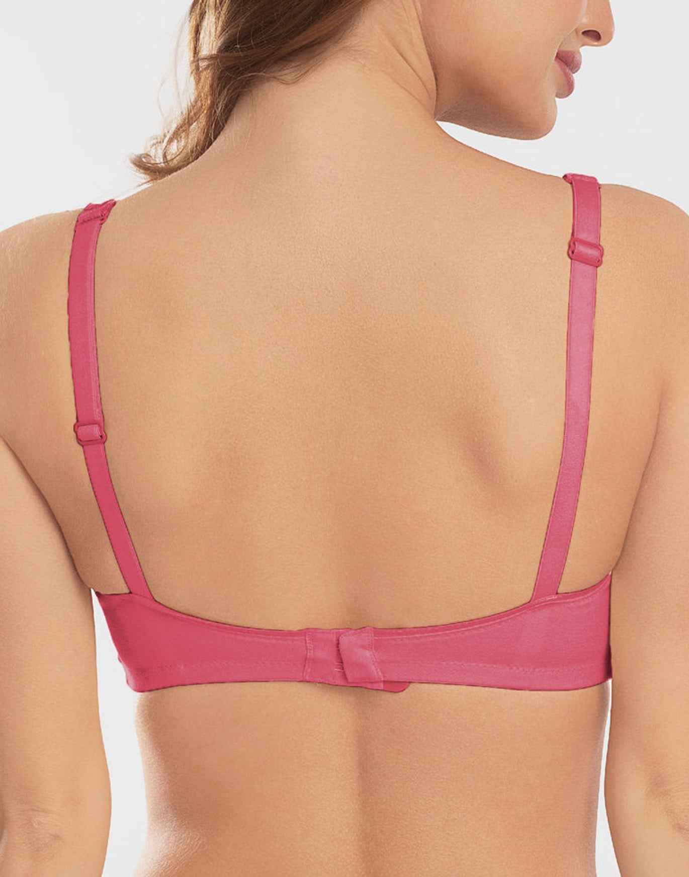 NON PADDED BRA DAISY DEE DELIGHT  D ROSE E4423 100725BR - ELENTRA DESIGNS BY NIMI HEINS