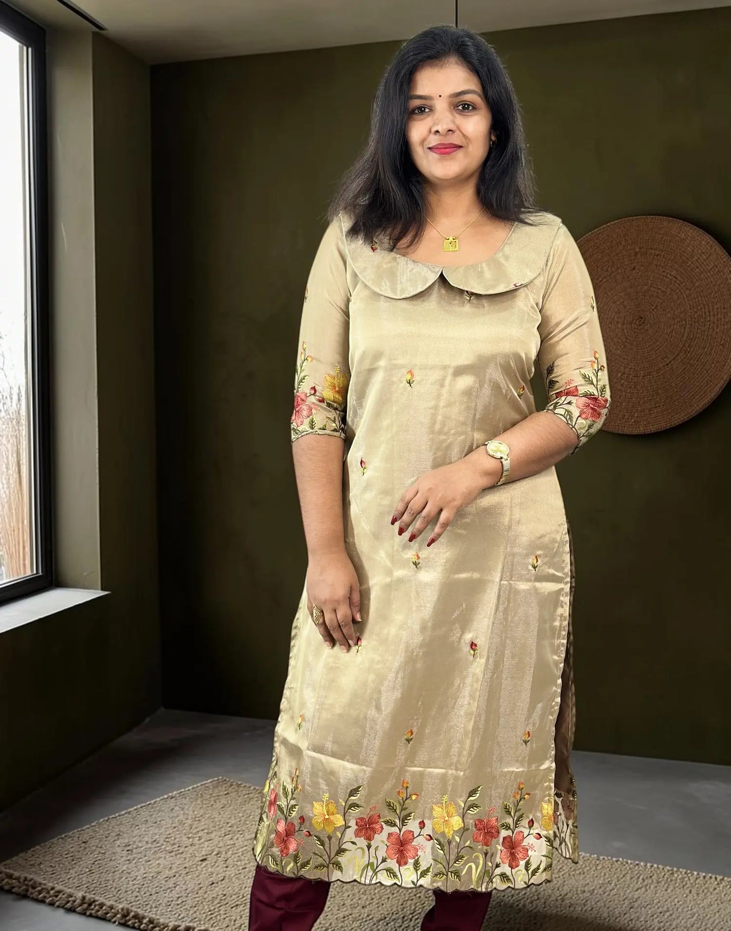 EMBROIDERY KURTI CHRISTMAS SPECIAL ANTIQUE 1 181026EK