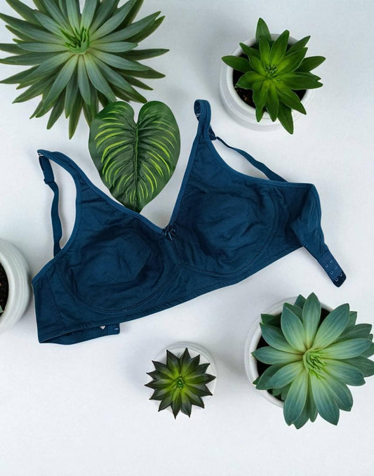 100725BR (E4423) DAISY DEE DELIGHT NON PADDED BRA - E Blue