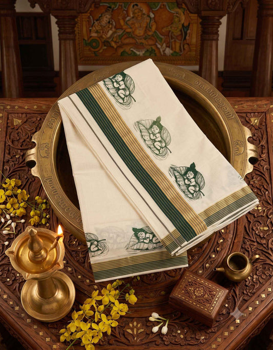 SET SAREE GREEN E7268 090926SS
