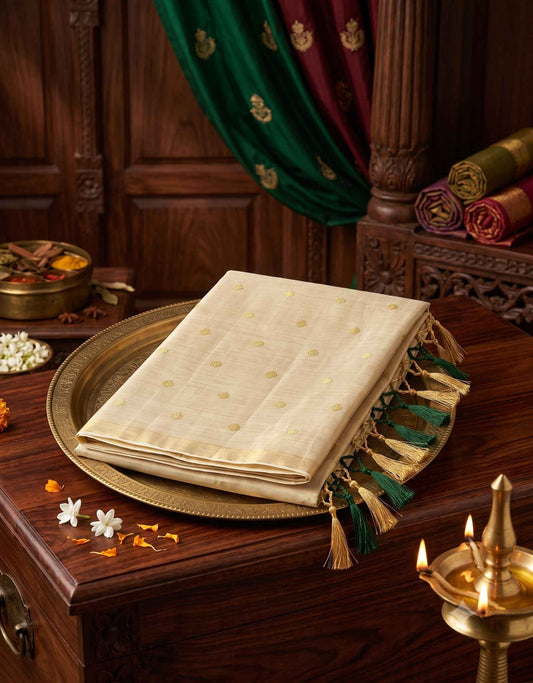 SET SAREE GOLDEN TISSUE E7227 090926SS