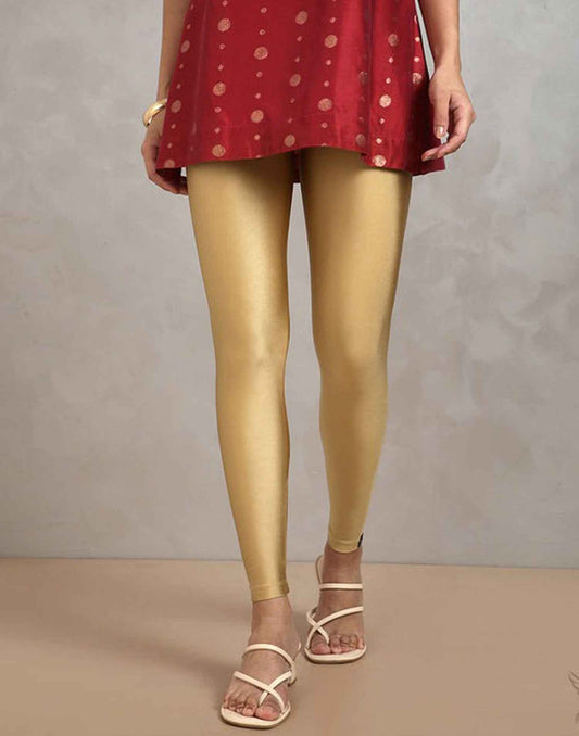 SHIMMER LEGGINGS TWIN BIRDS GOLD MINE E4436 080326LG - ELENTRA DESIGNS BY NIMI HEINS