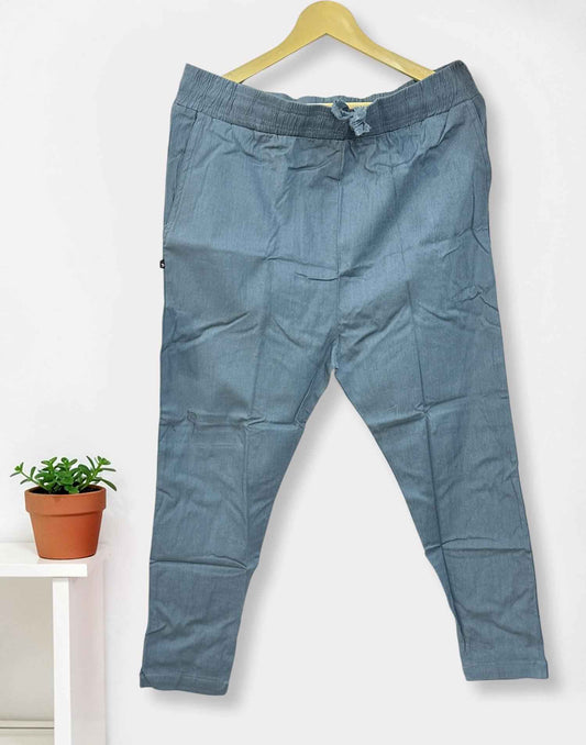 CIGARETTE PANT GRAY E4288 090326BW - ELENTRA DESIGNS BY NIMI HEINS
