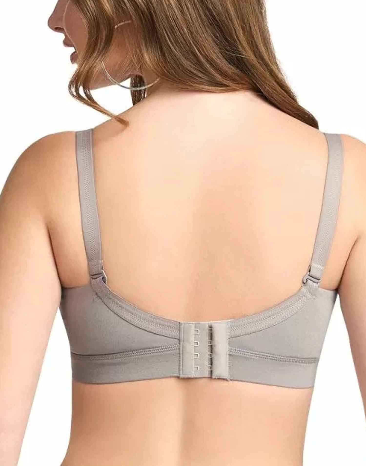 PADDED T-SHIRT BRA RIZA BESTIE GRAY E6775 200326BR - ELENTRA DESIGNS BY NIMI HEINS