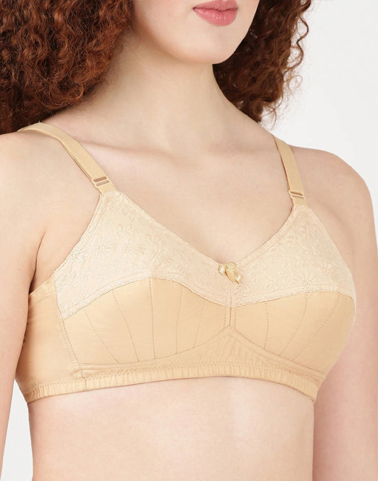 NON PADDED BRA BLOSSOM HAKO LIFT SKIN E3191 210626BR
