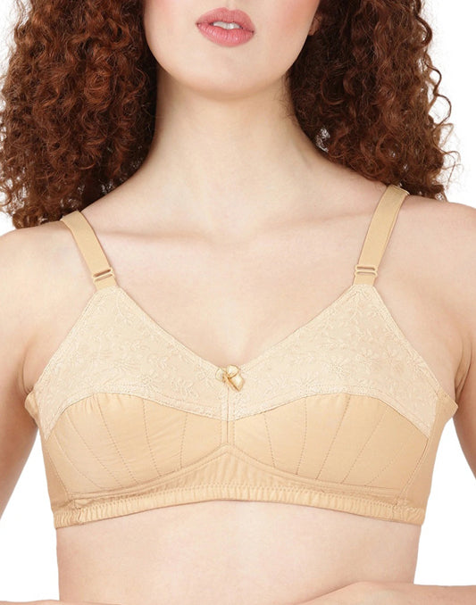 NON PADDED BRA BLOSSOM HAKO LIFT SKIN E3191 210626BR - ELENTRA DESIGNS BY NIMI HEINS