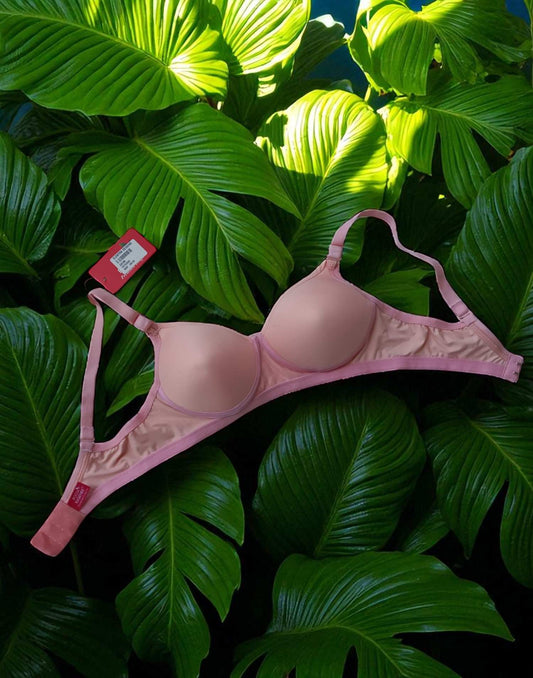 270725BR (E4139) POOJA RAGINI PADDED BRA - C Pink