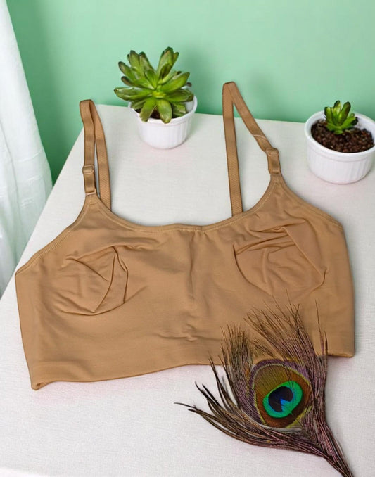 210525BR (E3855) VISMAY BEGINNERS BRA - Nude