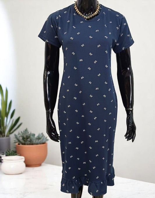 280525HW (E6037-E6038) NIGHT WEAR - Blue