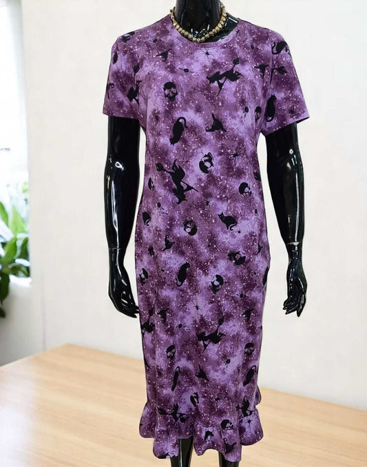 280525HW (E6037-E6038) NIGHT WEAR - Purple