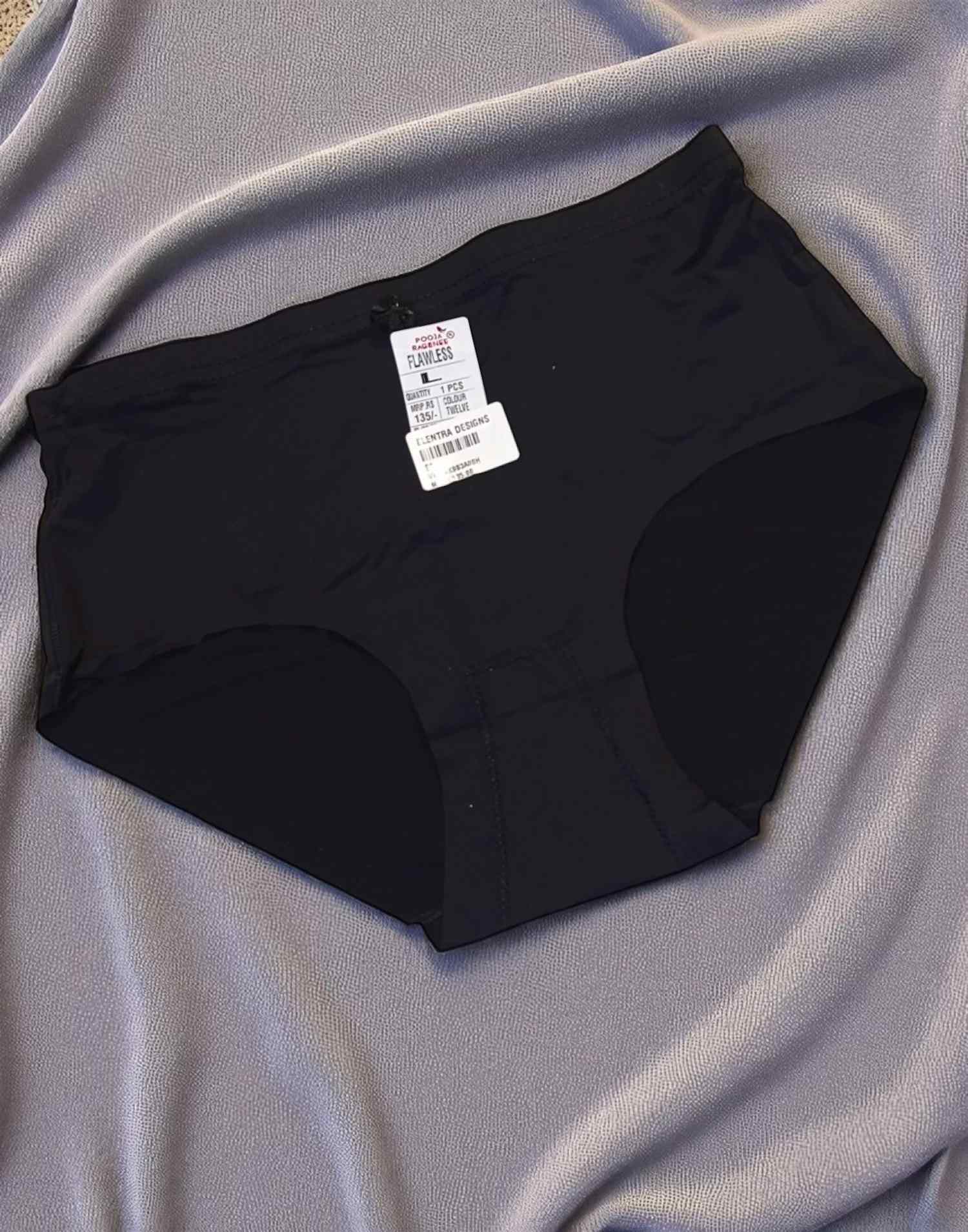 130625PS (E6155) POOJA RAGINI FLAWLESS PANTIES - Black – ELENTRA ...