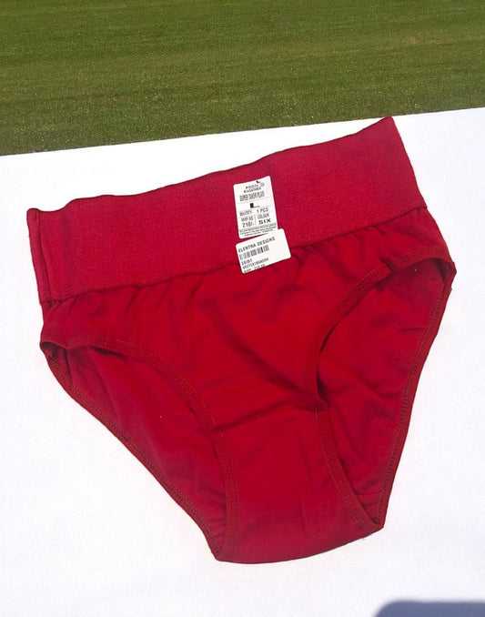 140625PS (E6151/52/53/54) POOJA RAGINI TUMMY TUCKER PANTIES - Maroon