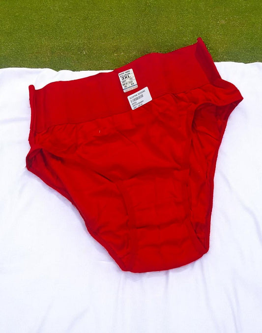 140625PS (E6151/52/53/54) POOJA RAGINI TUMMY TUCKER PANTIES - Red