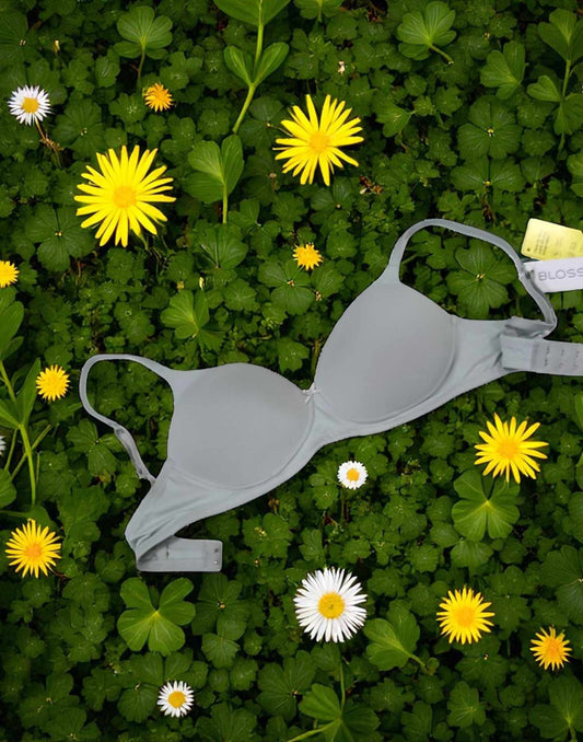 300825BR (E6437) BLOSSOM FEATHERLITE BRA - Gray