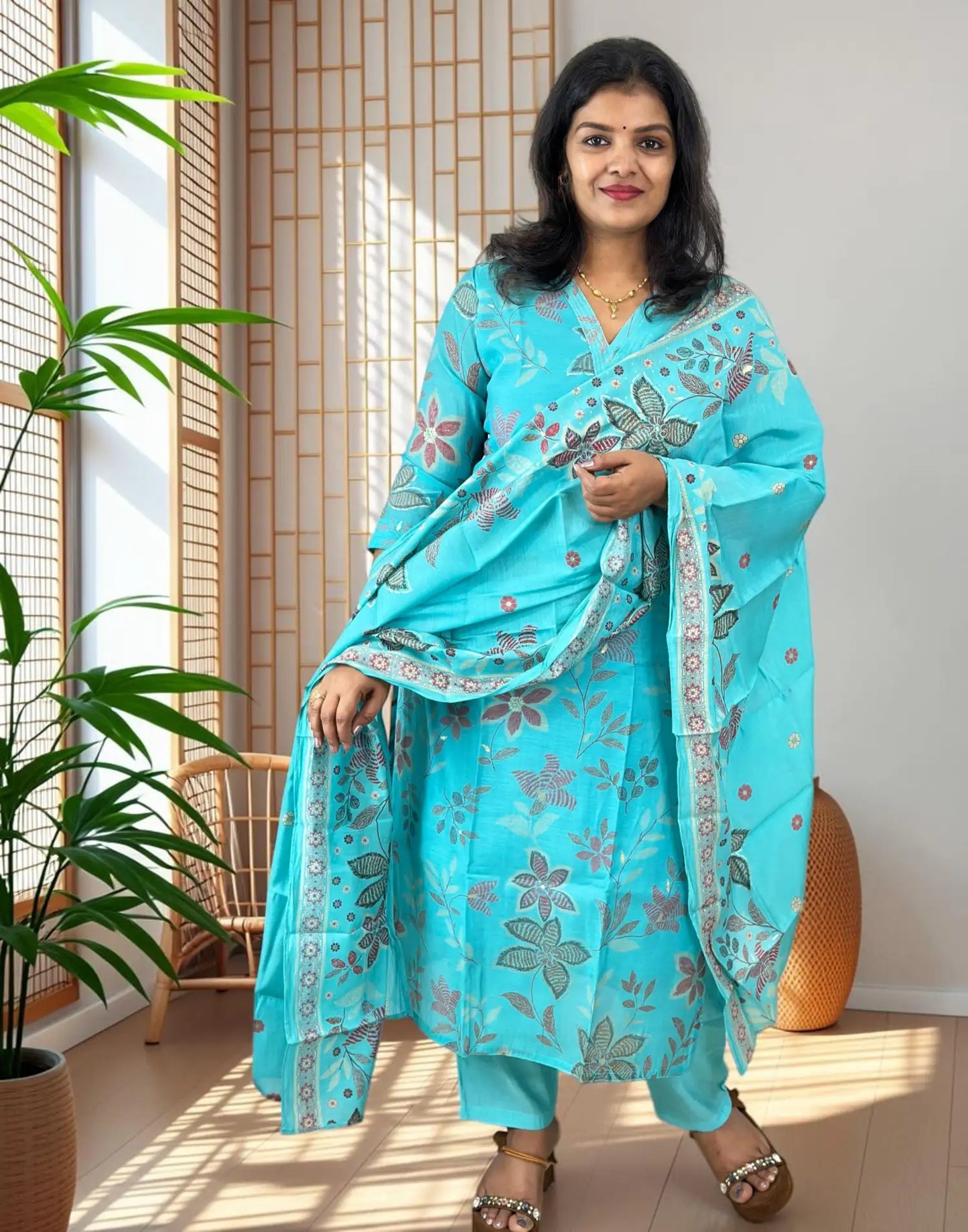 READY TO WEAR BLUISH GREEN E7240 160826RW