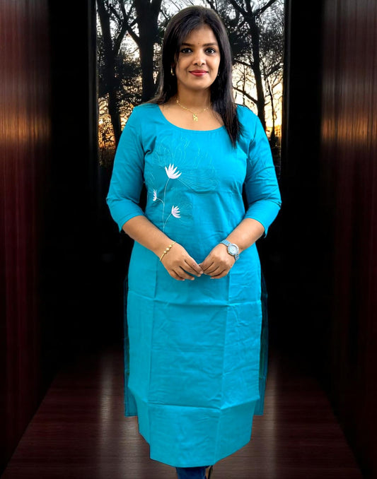 180525V (E6093) NEW ARRIVAL - Turkosih Blue