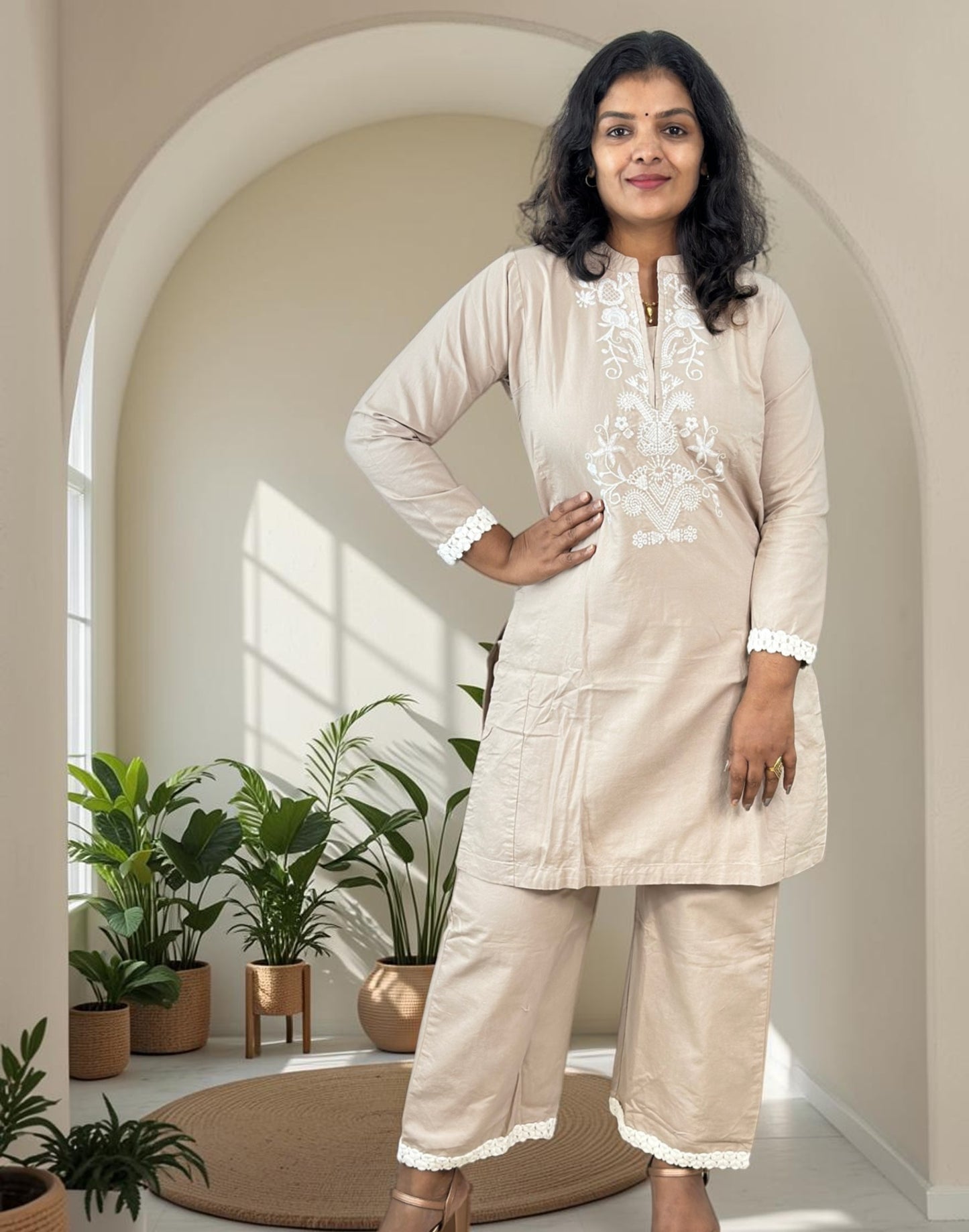 CO-ORD SET IVORY E7283 310826CS