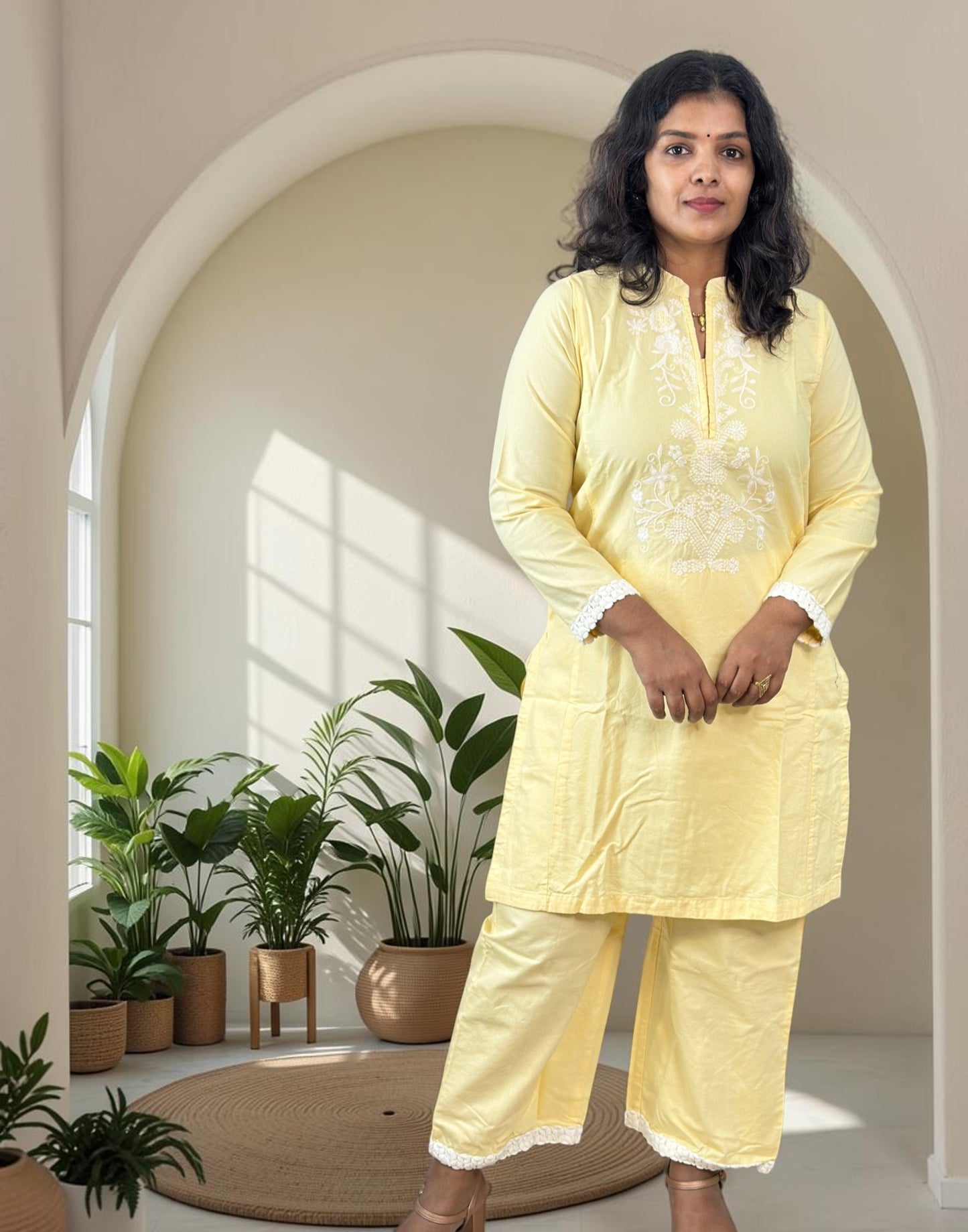 CO-ORD SET YELLOW E7283 310826CS