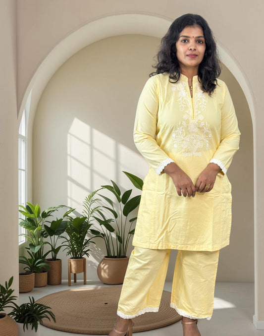 CO-ORD SET YELLOW E7283 310826CS