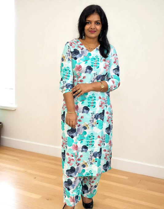 080625CS (E6148) CO-ORD SET - Green