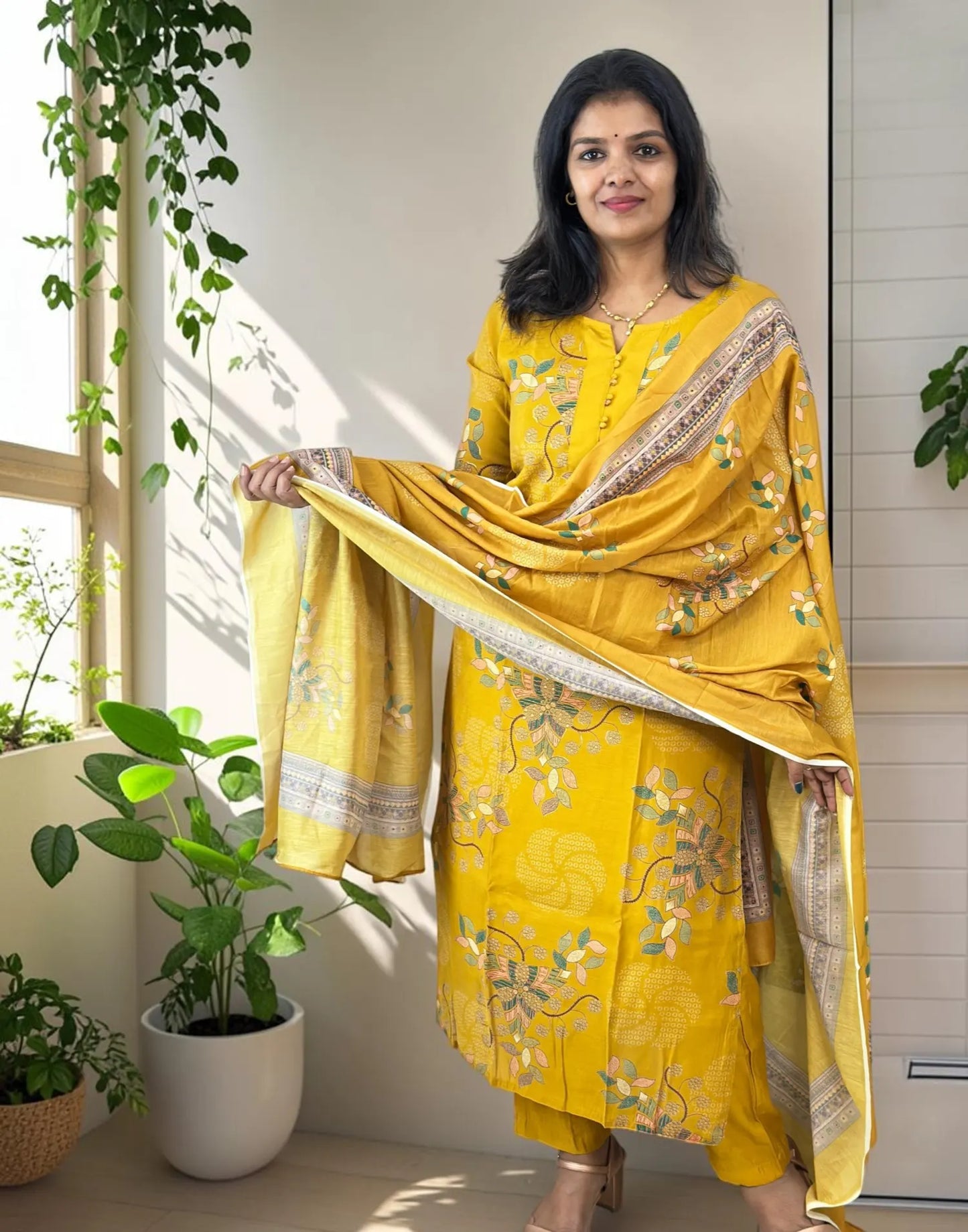 READY TO WEAR MUSTARD YELLOW E7295 090926RW