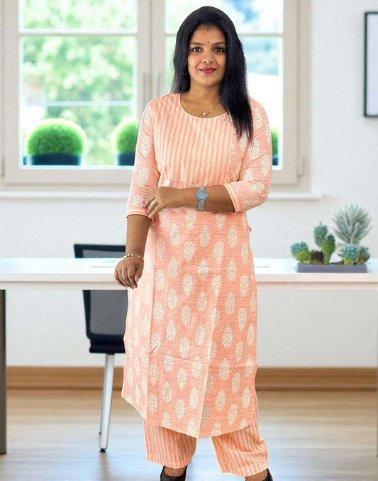 260625CS - CO-ORD SET - Light Peach