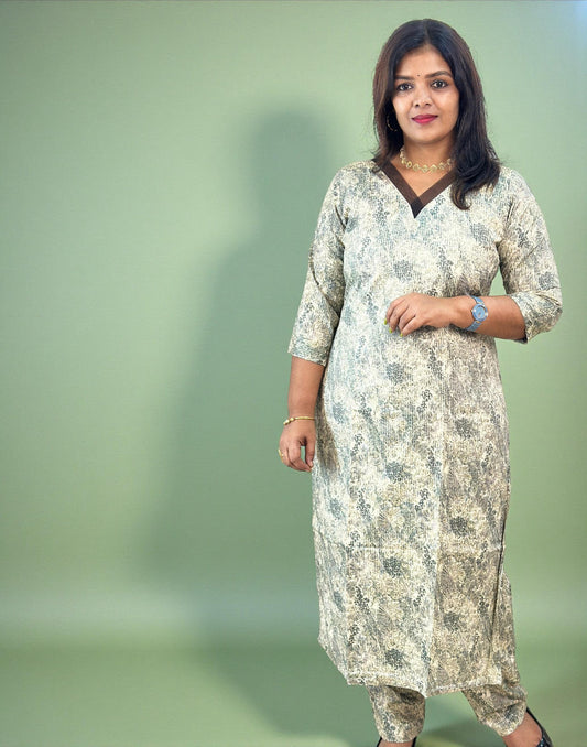 CO-ORD SET Gray 180126CS E6709 - ELENTRA DESIGNS BY NIMI HEINS