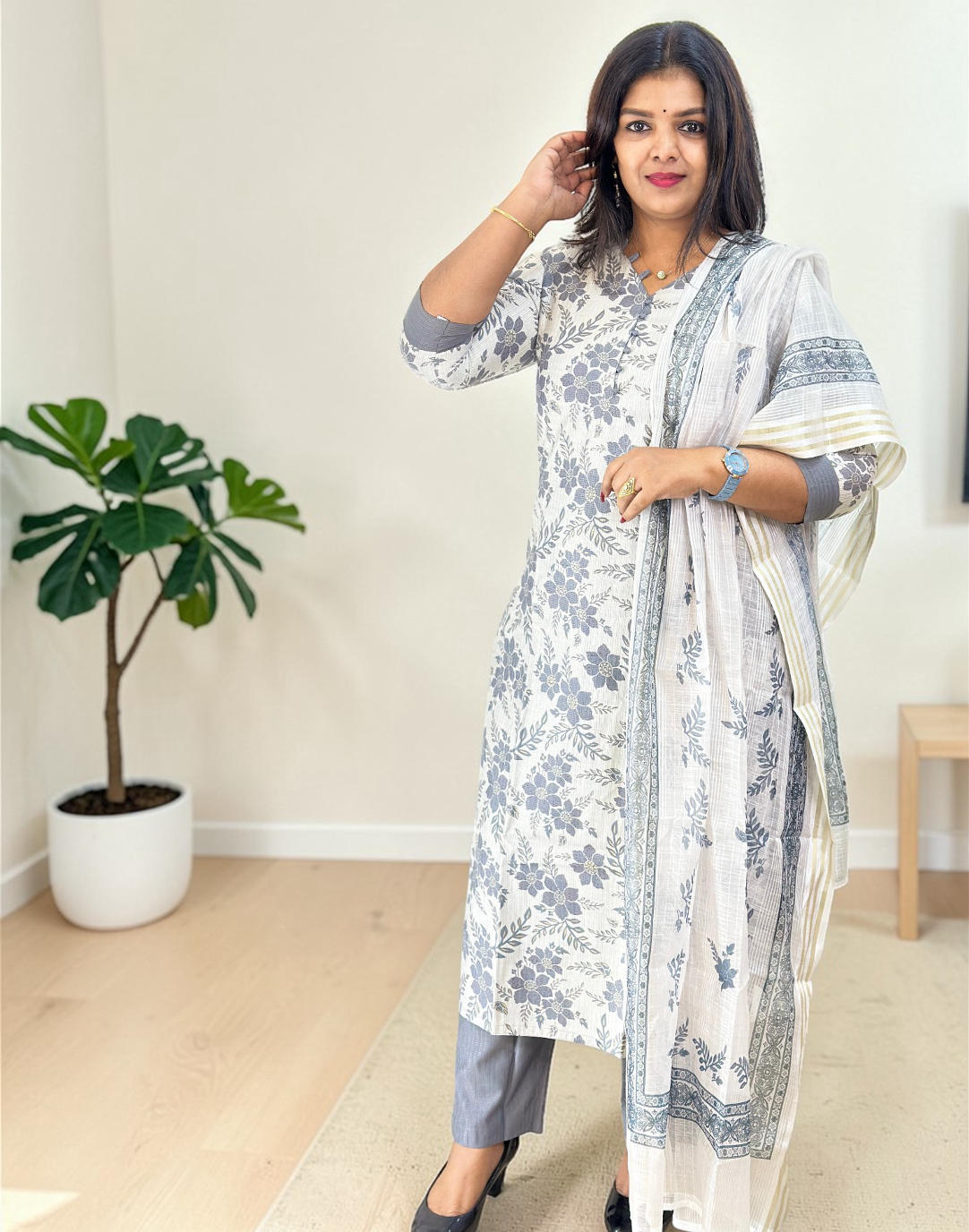 READY TO WEAR GRAY E6783 260226RW - ELENTRA DESIGNS BY NIMI HEINS