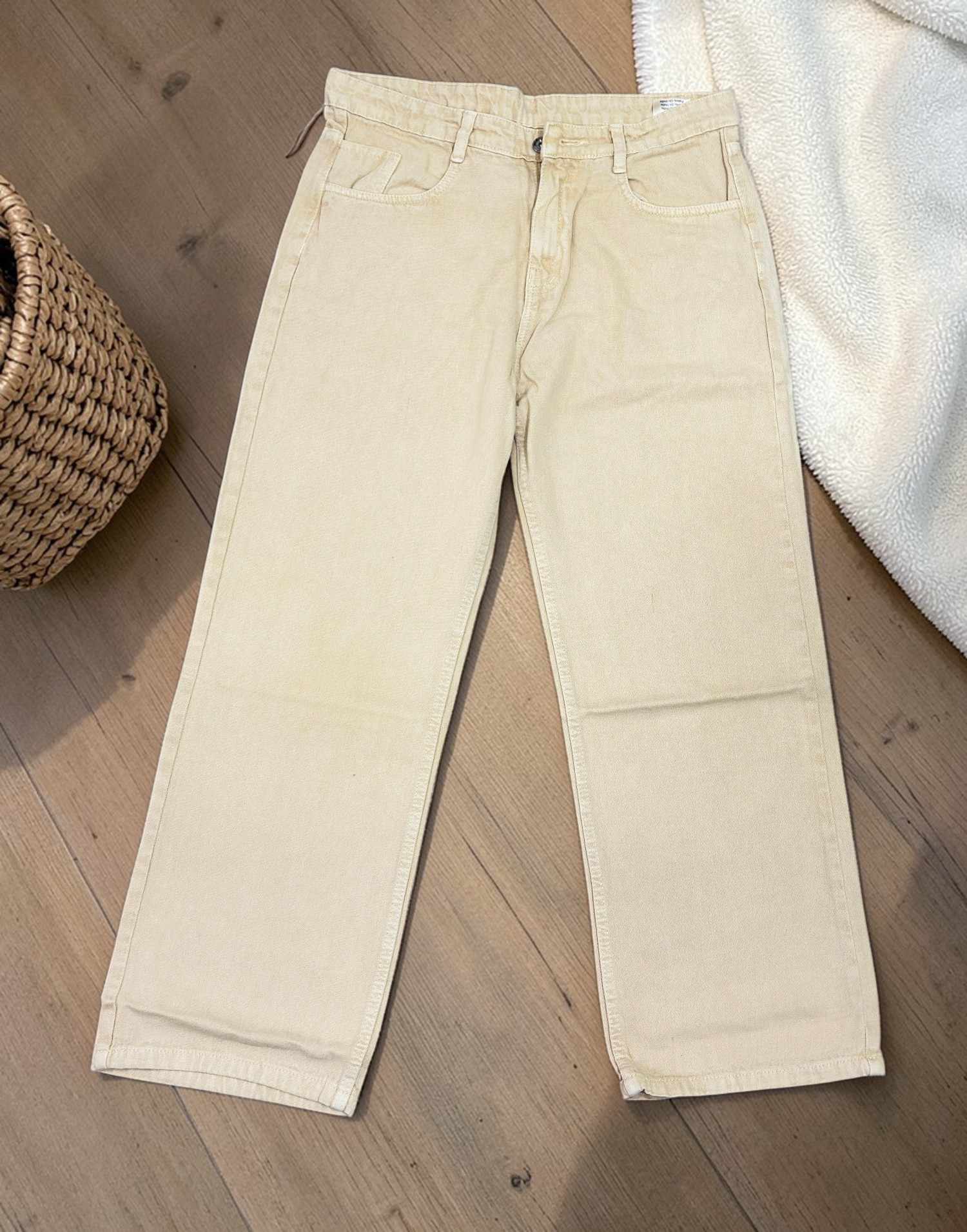 BAGGY JEANS IVORY E6817 150326BJ - ELENTRA DESIGNS BY NIMI HEINS