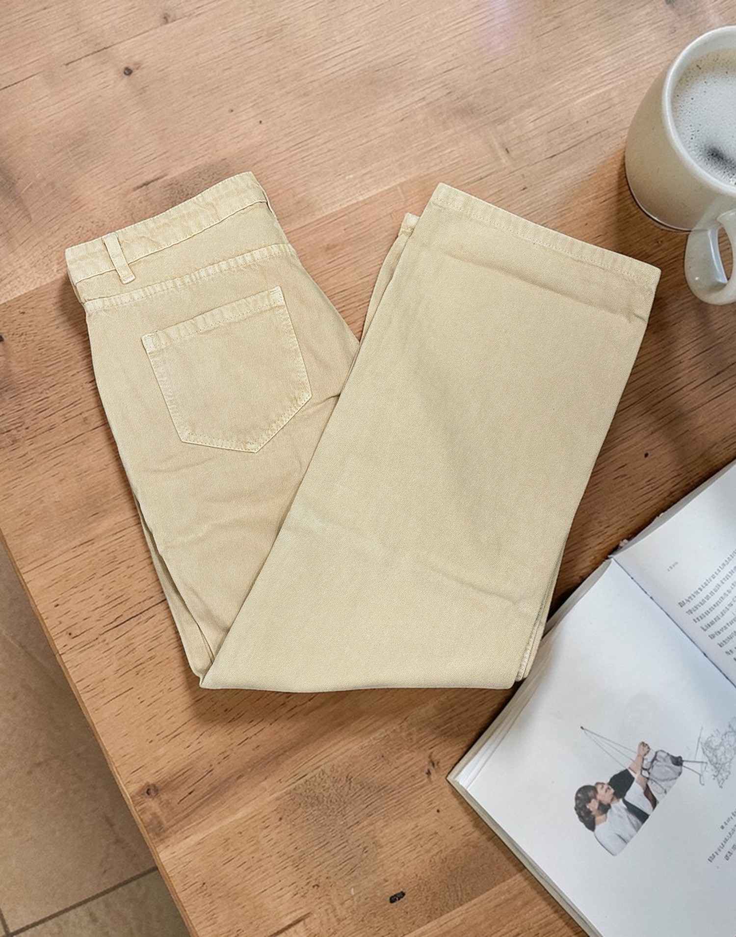 BAGGY JEANS IVORY E6817 150326BJ - ELENTRA DESIGNS BY NIMI HEINS