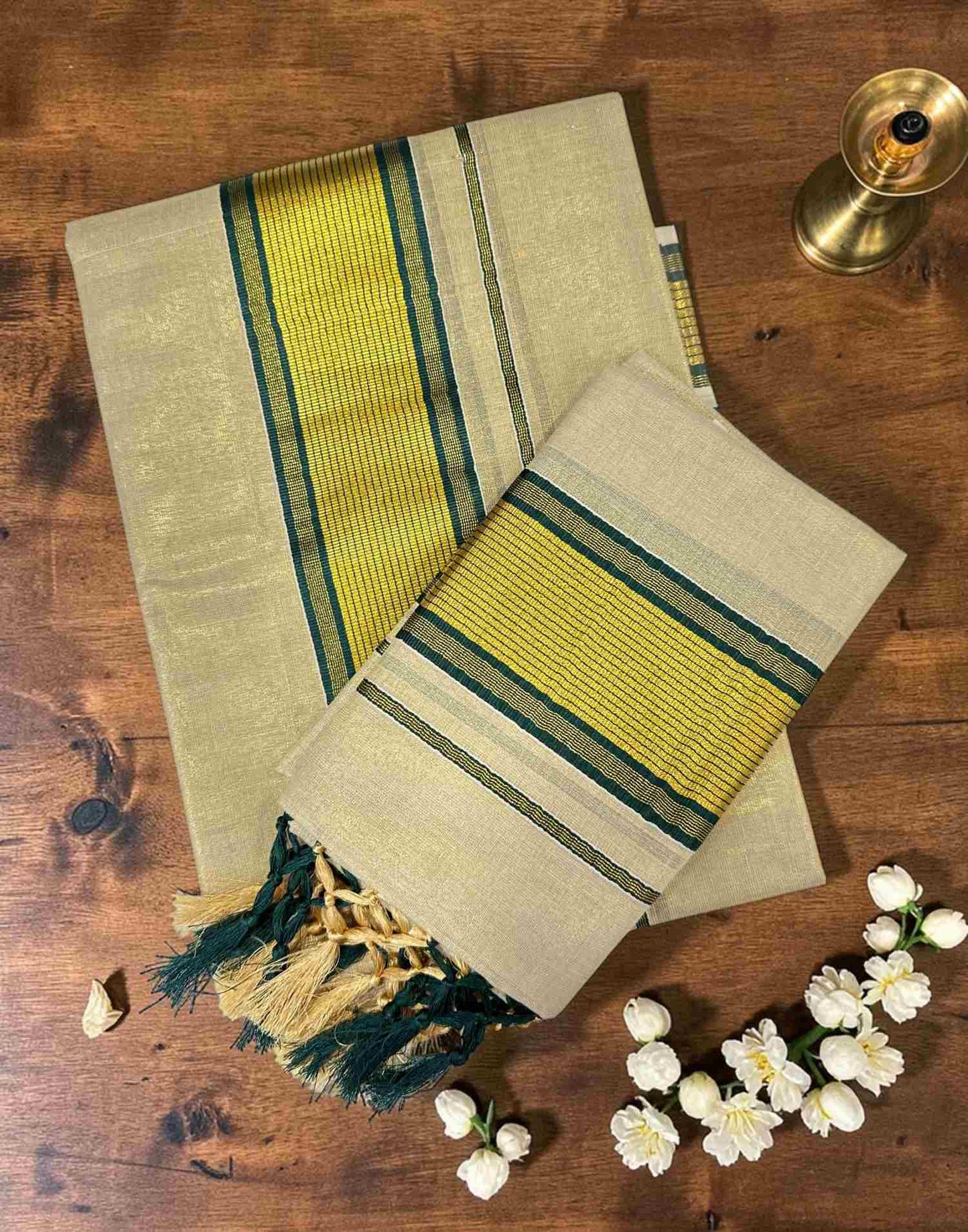 SET MUNDU DARK GREEN E6830 170326SM - ELENTRA DESIGNS BY NIMI HEINS