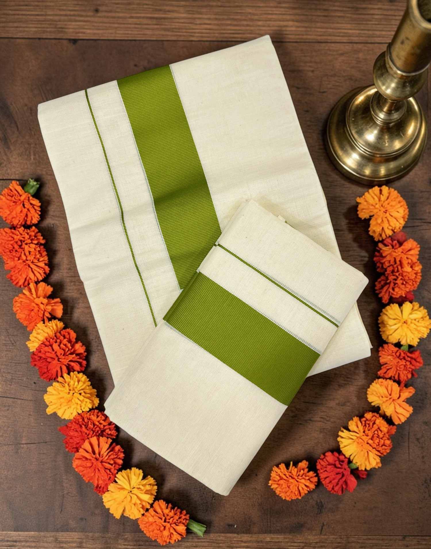 SET MUNDU APPLE GREEN E6828 170326SM - ELENTRA DESIGNS BY NIMI HEINS