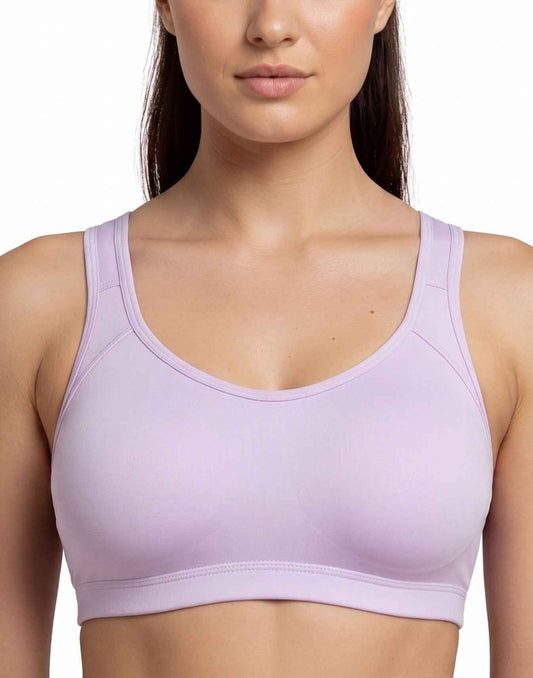 NON PADDED SPORTS BRA ALISHAN LAVENDER E6996 300526BR