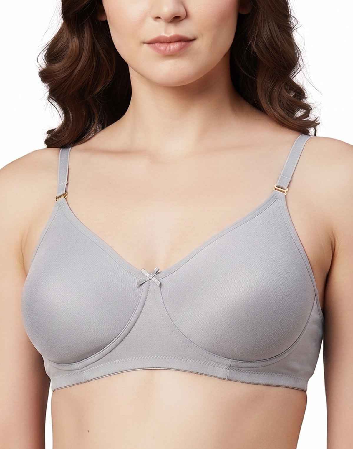 NON PADDED BRA ALISHAN L.GRAY E6997-7014 290526BR - ELENTRA DESIGNS BY NIMI HEINS
