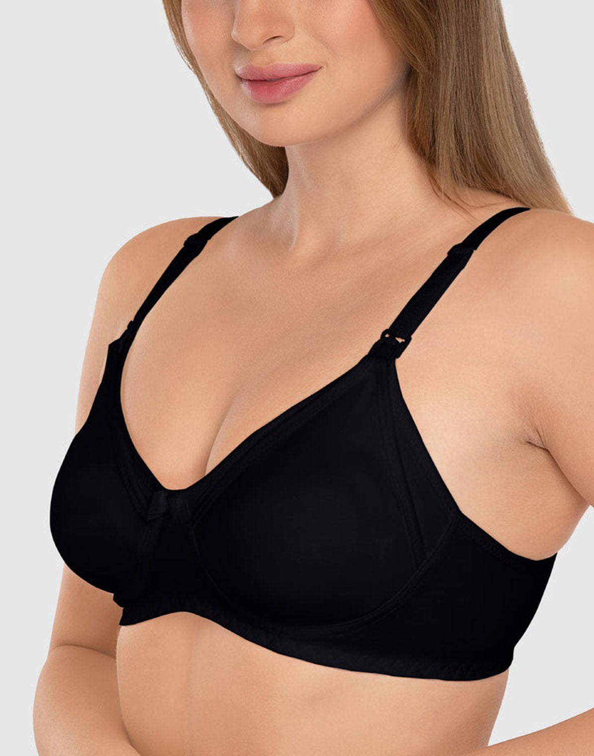 NON PADDED MATERNITY BRA DAISY DEE BLACK E2287 250925BR - ELENTRA DESIGNS BY NIMI HEINS