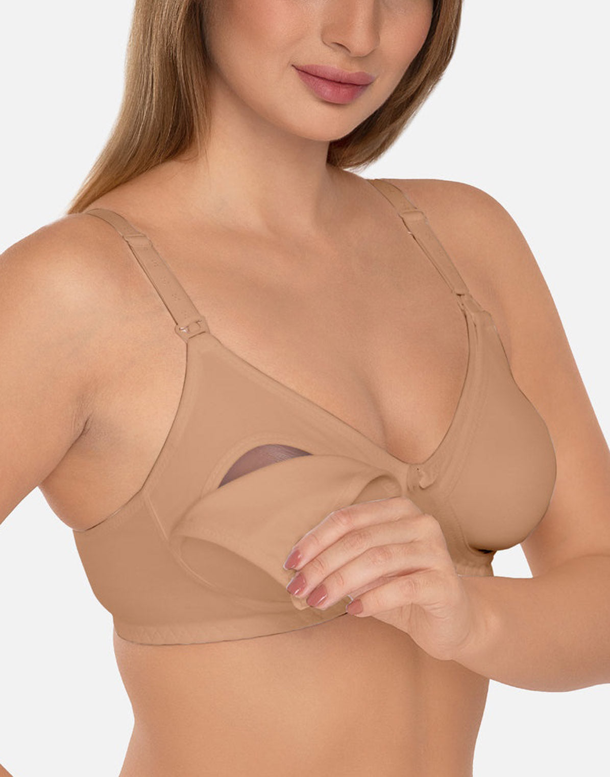 NON PADDED MATERNITY BRA DAISY DEE SKIN E2287 250925BR - ELENTRA DESIGNS BY NIMI HEINS