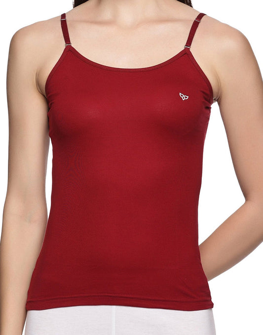 CAMISOLE TEENS MAROON E6295 220925CL - ELENTRA DESIGNS BY NIMI HEINS