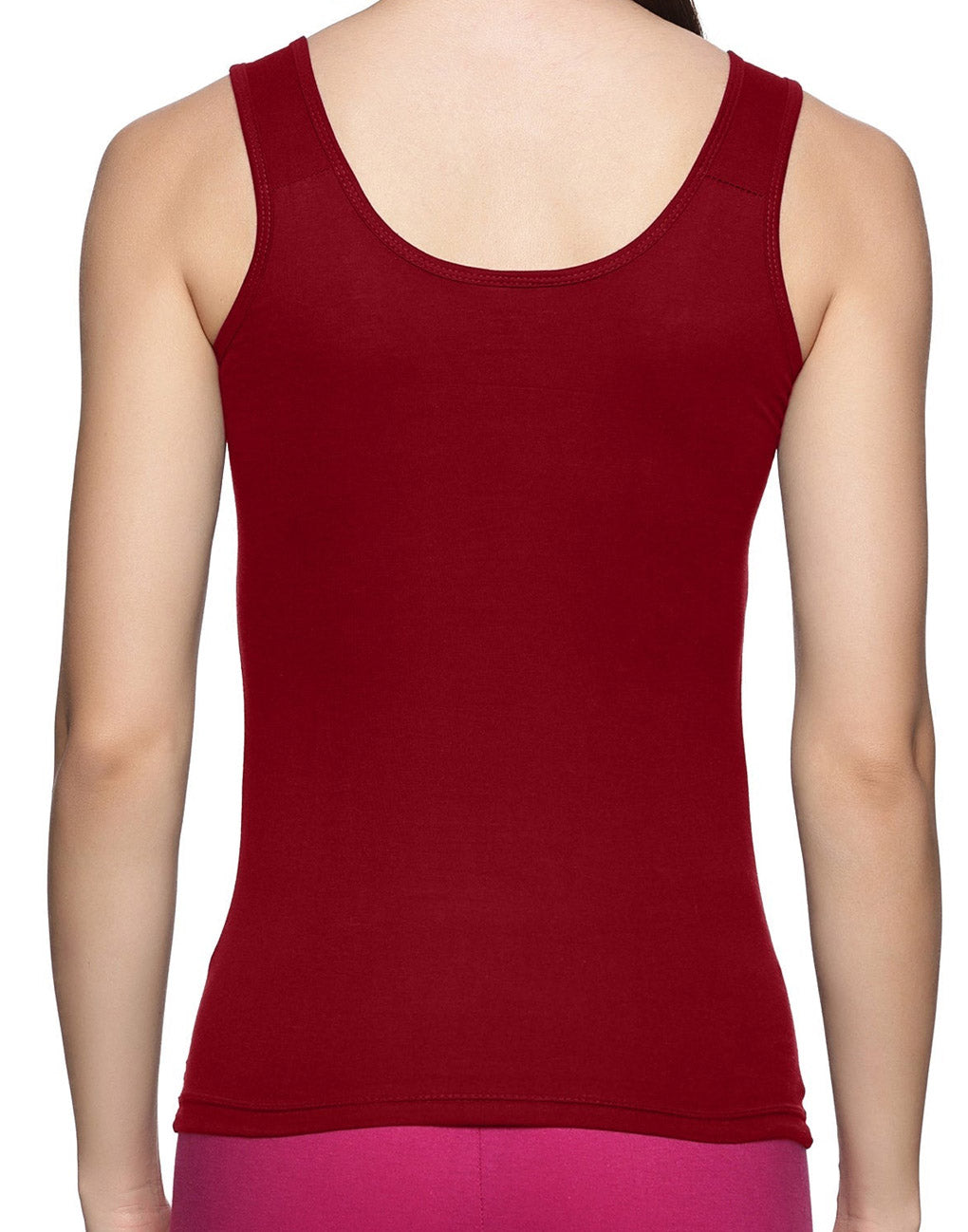 CAMISOLE TEENS MAROON E6294 230925CL - ELENTRA DESIGNS BY NIMI HEINS