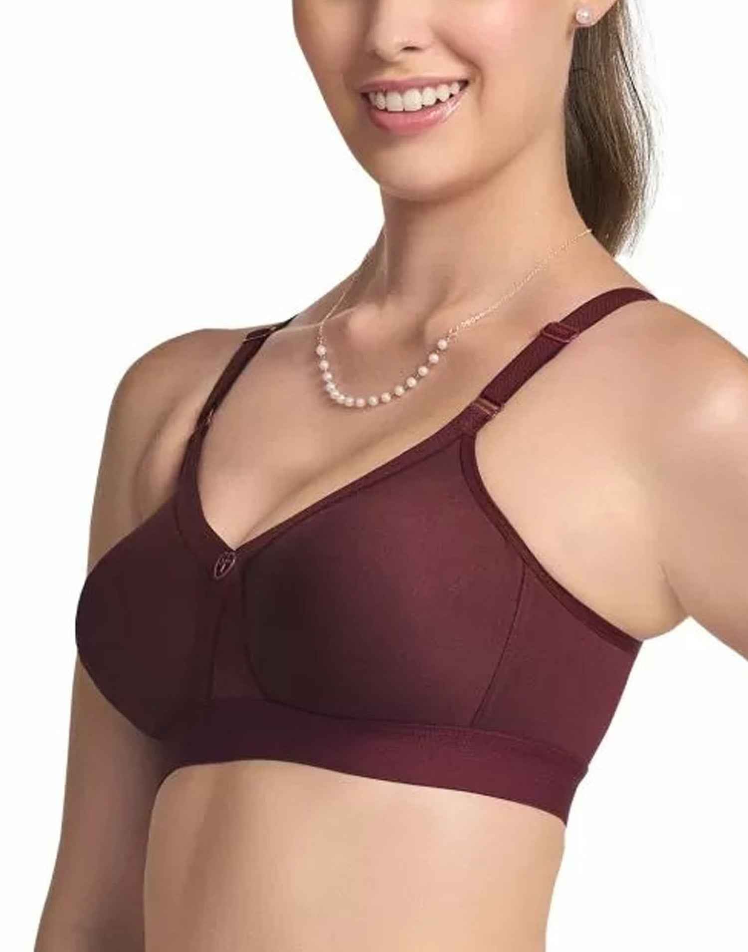 NON PADDED T-SHIRT BRA RIZA ALPA MARUN E6831 160326BR