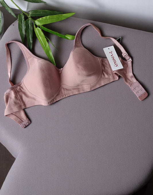 170525BR (E4353) VISMAY NON-PADDED BRA - Mocha